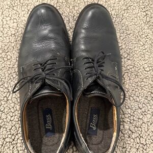 Bass Men's Black Leather Shoes